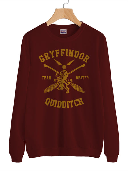 Weasley 06 New Gryffindor Beater Quidditch Team Unisex Crewneck Swea