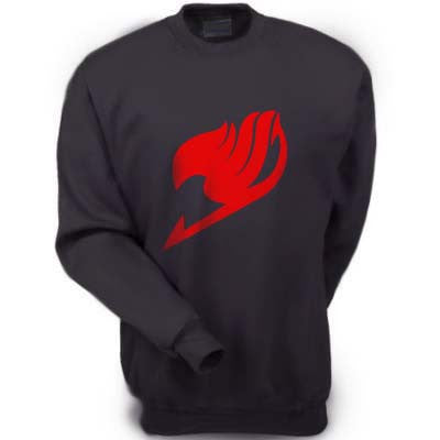 Fairy Tail Symbol Manga Anime Red Ink Crewneck Sweatshirt Adult Meh Geek