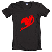 Fairy Tail Symbol Manga Anime Red Ink T Shirt Women Meh Geek