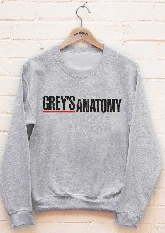 Greys Anatomy Logo Grey's Anatomy Unisex Crewneck Sweatshirt Adult– Meh ...