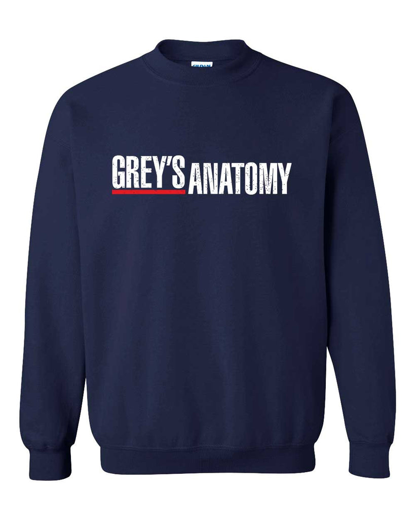Greys Anatomy Logo Grey's Anatomy Unisex Crewneck Sweatshirt Adult ...