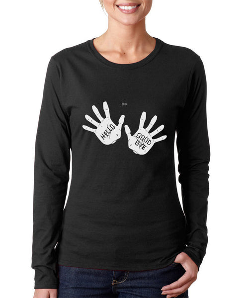 Hello Good Bye The Seance Umbrella Academy Long Sleeve T Shirt For Wom Meh Geek