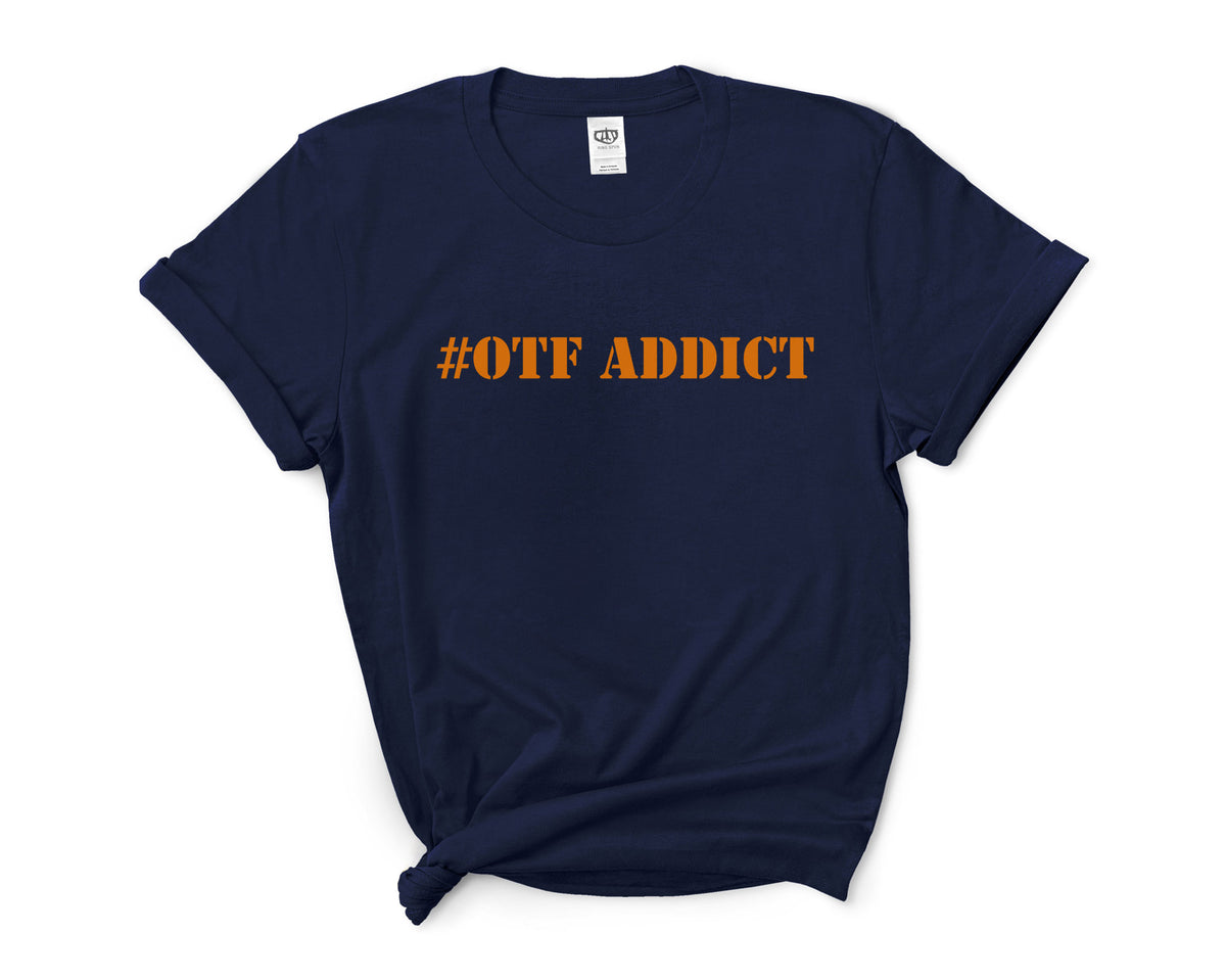 OTF Addict Orangetheory Women T-shirt Tee– Meh. Geek