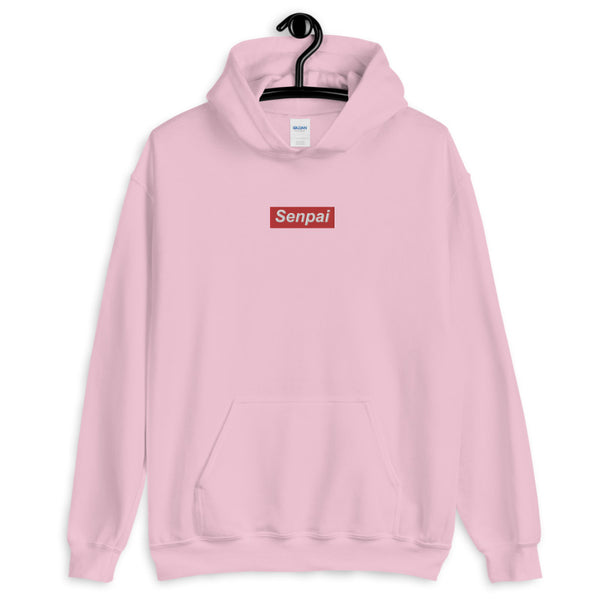 pink senpai hoodie