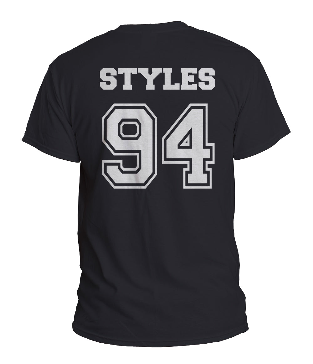 Styles 94 On Back Men T-shirt Tee– Meh. Geek