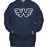 Waylon Jennings Logo Unisex Pullover Hoodie Adult– Meh. Geek