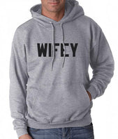Wifey Unisex Pullover Hoodie - Meh. Geek