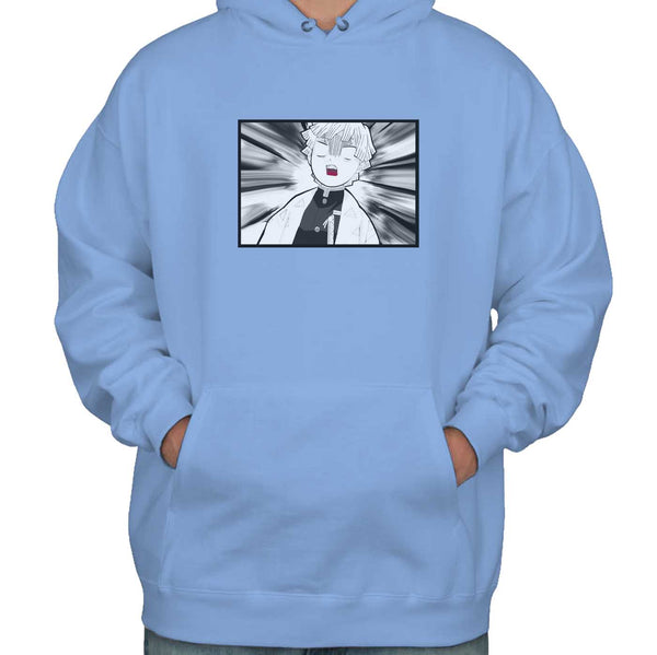 Zenitsu Funny Face KNY Unisex Pullover Hoodie– Meh. Geek