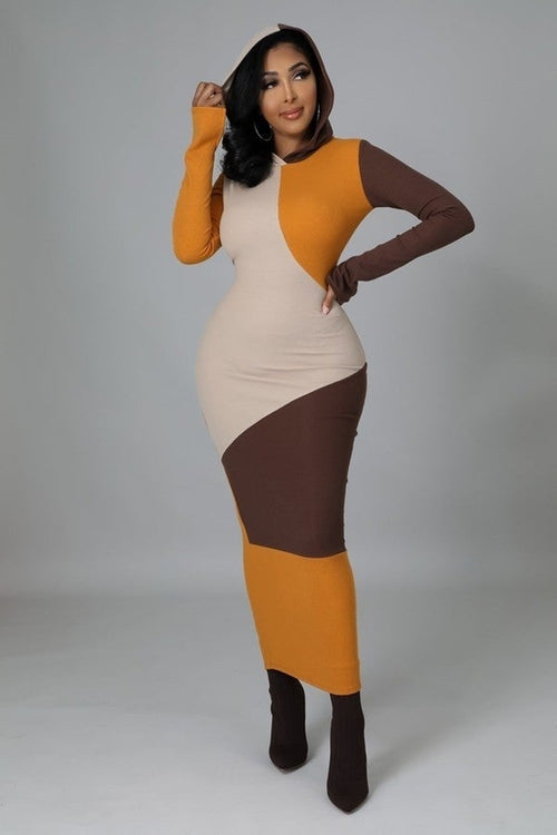 Color Block Mini Dress – G Unikes Boutique