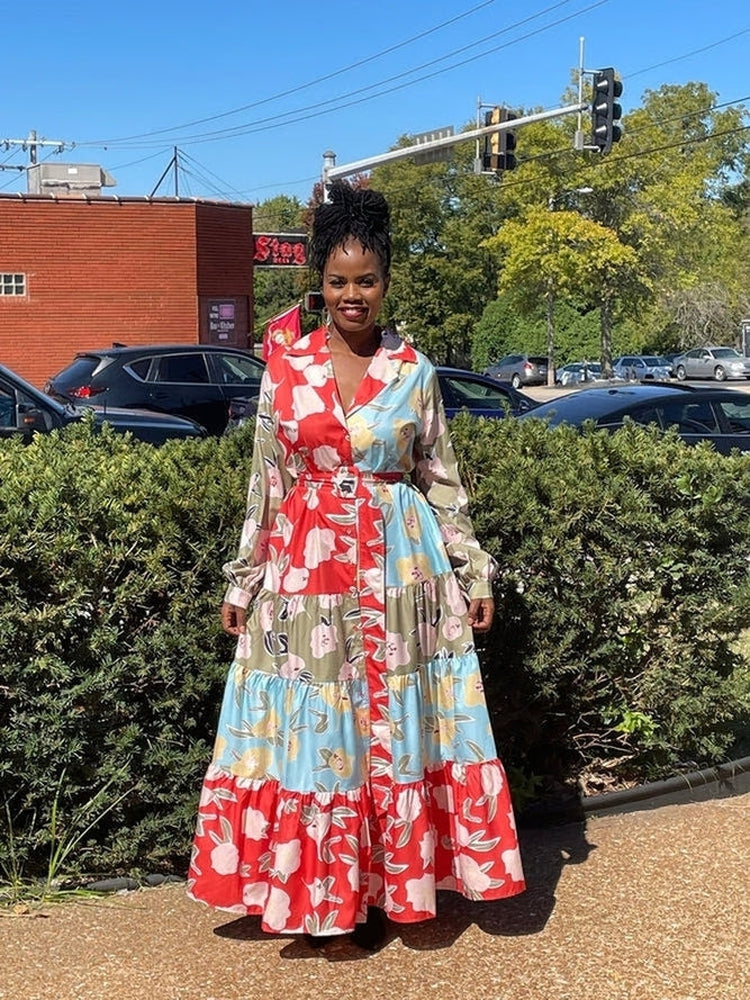 Fall Vibes Maxi Dress