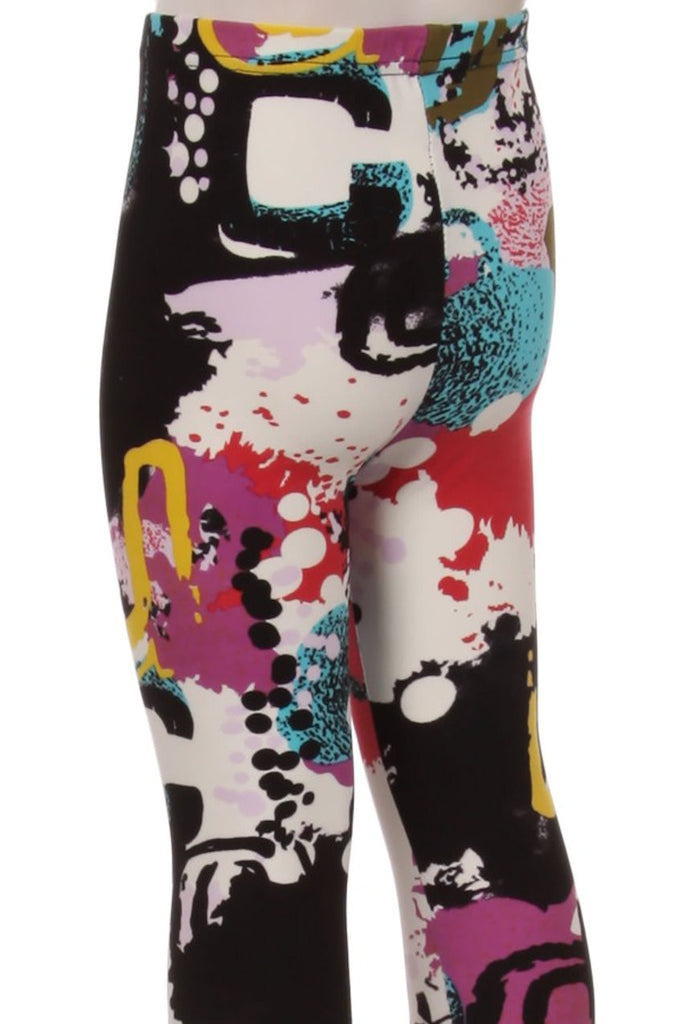 Kids Paint Splater Leggings