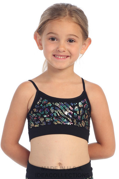 ZEPARD SEQUIN BANDEAU CAMI TOP 