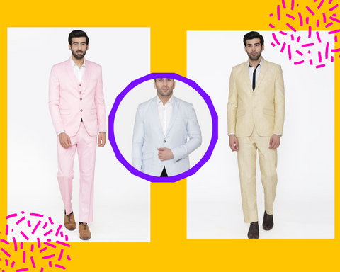 Pastel outfits for men