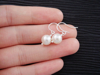 Dainty Pearl Earrings - Shop For Dainty Pearl Earrings Online | HotMixCold