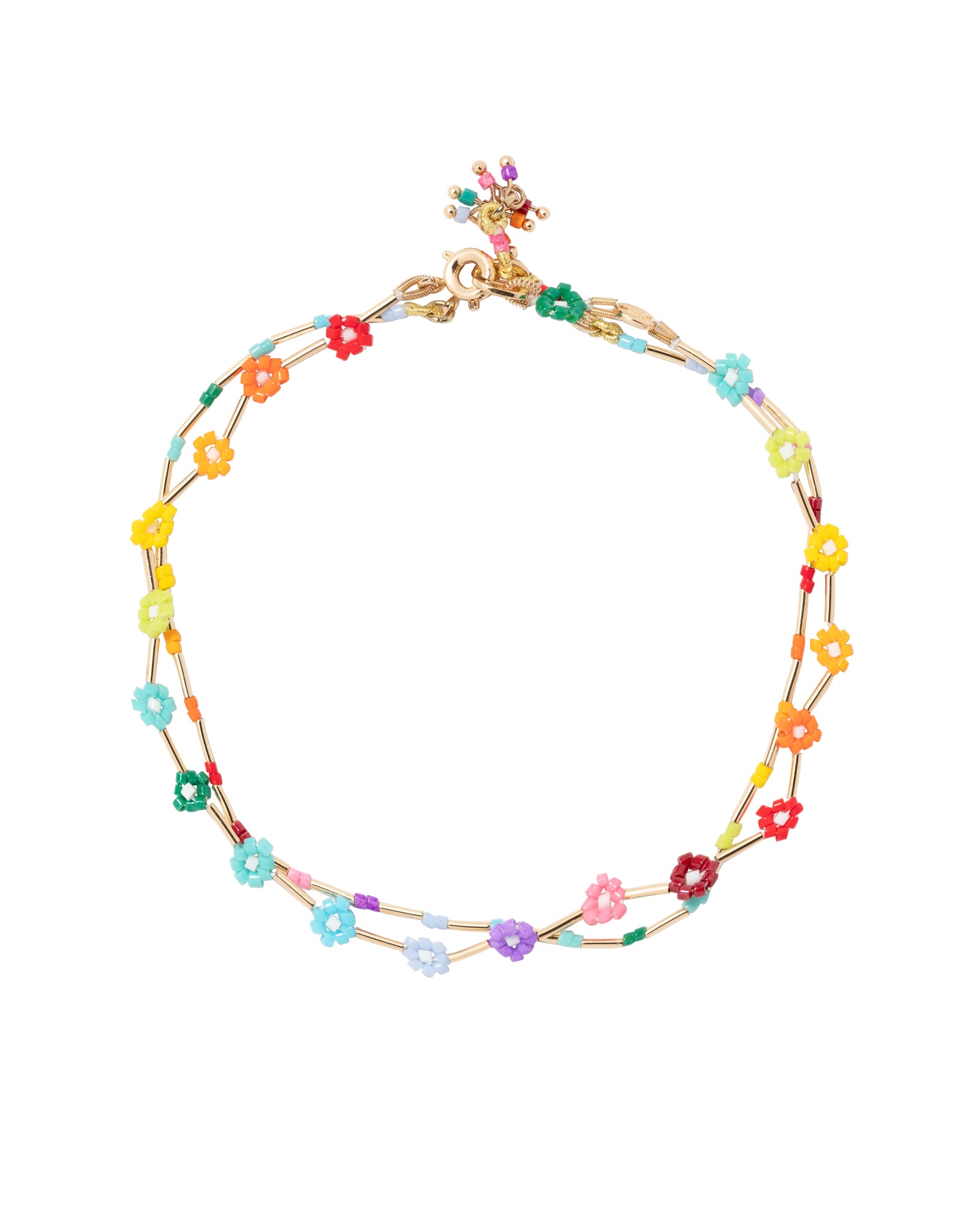 links patches bracelet multicolor