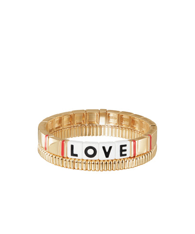 Mad Love Bracelet Stack – Roxanne Assoulin