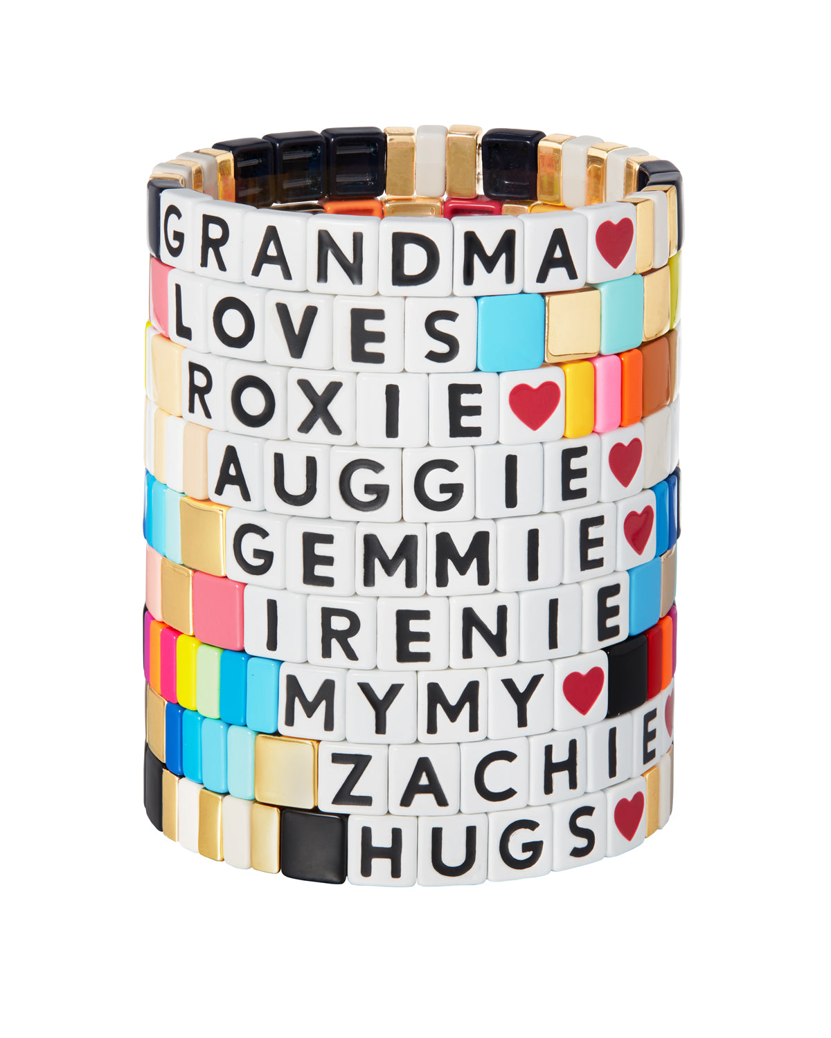 Roxanne Assoulin - I Think I Love You Bracelet Set of Three - Bracelets