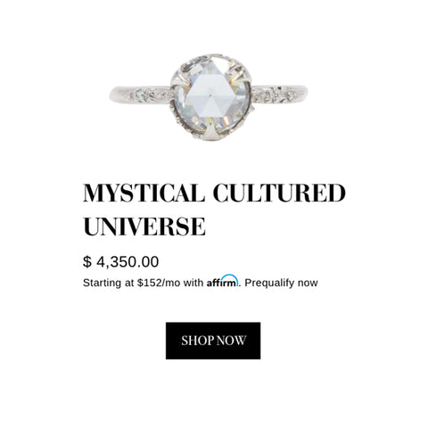 Mystical Cultured Universe Ring