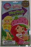 Strawberry Shortcake Play Pack Lot 12 Grab Go Coloring Book Crayons St