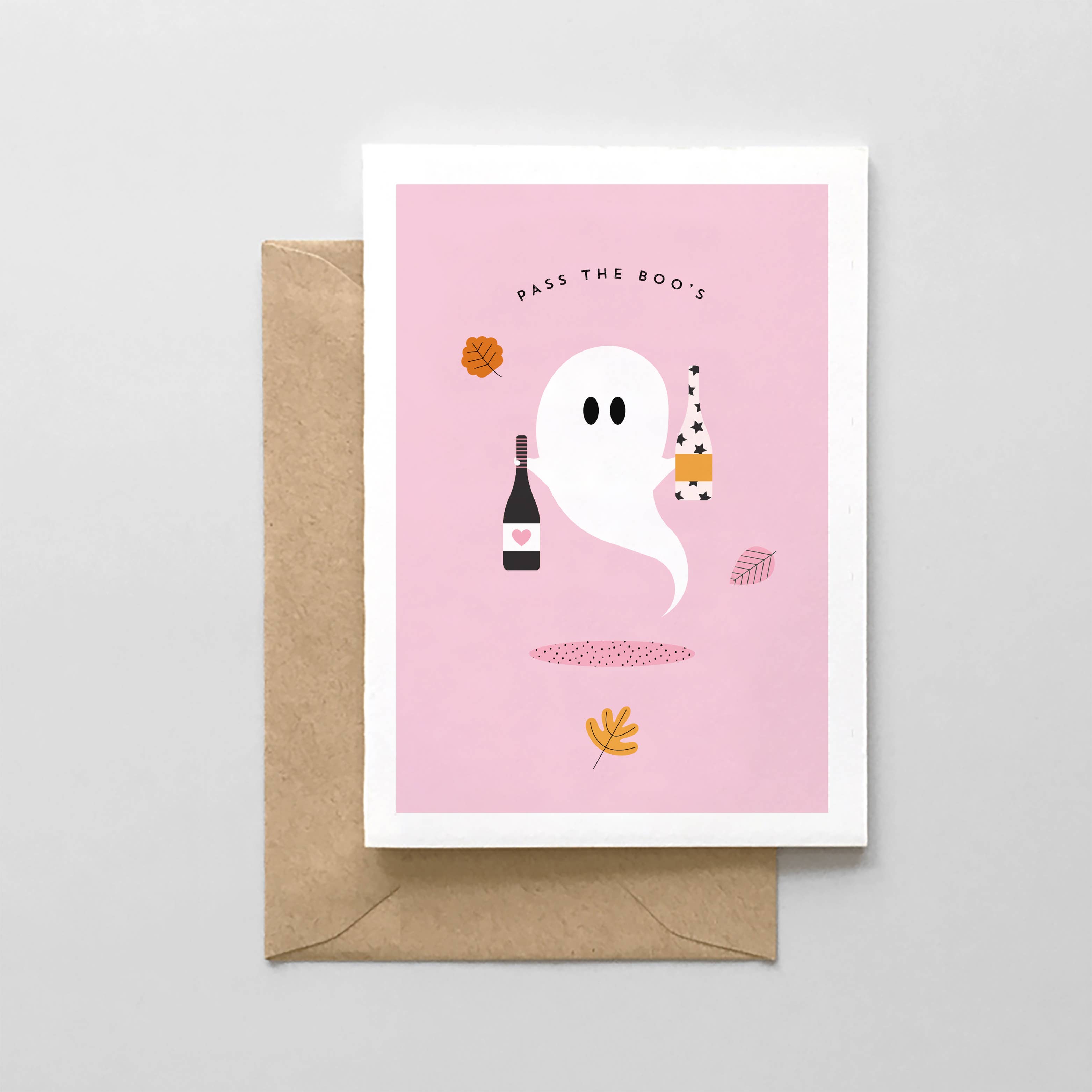 Pass The Boo's - Halloween Card