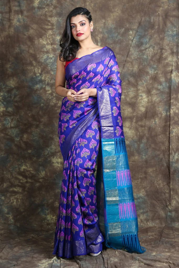 Designer Tussar Silk Sarees - Get Upto 40% OFF On Tussar Silk Sarees ...