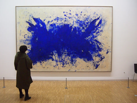 exhibition at Christie's 2010 Yves Klein Blue