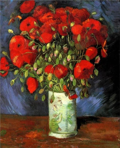 Red Painting Vincent Van Gogh