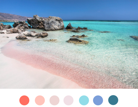 Colors inspired by Sardinia