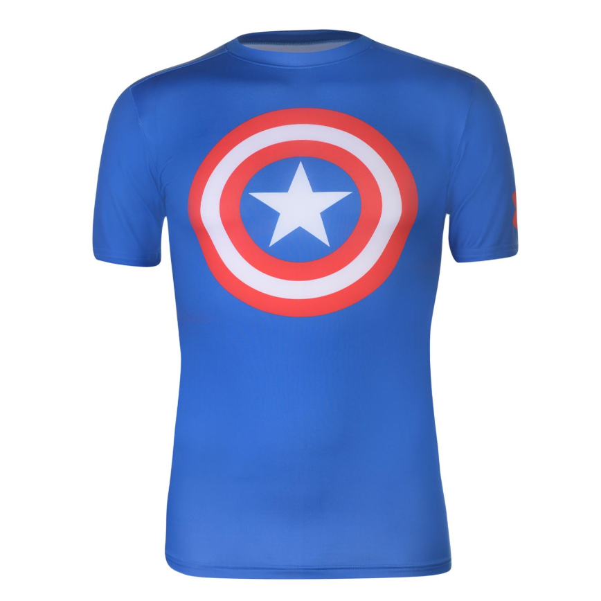 captain america under armour t shirt