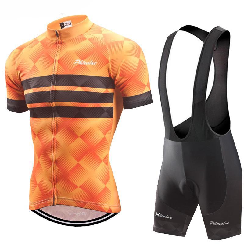 orange bike clothing