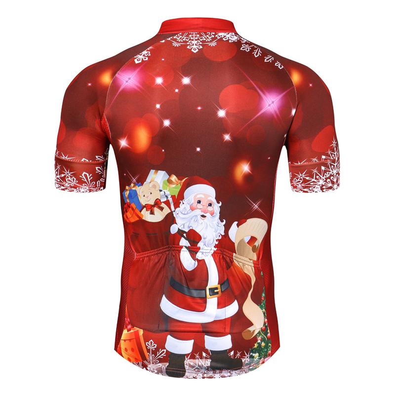 christmas bike jersey