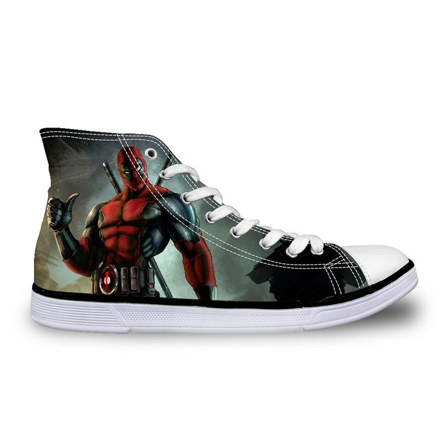 deadpool custom shoes