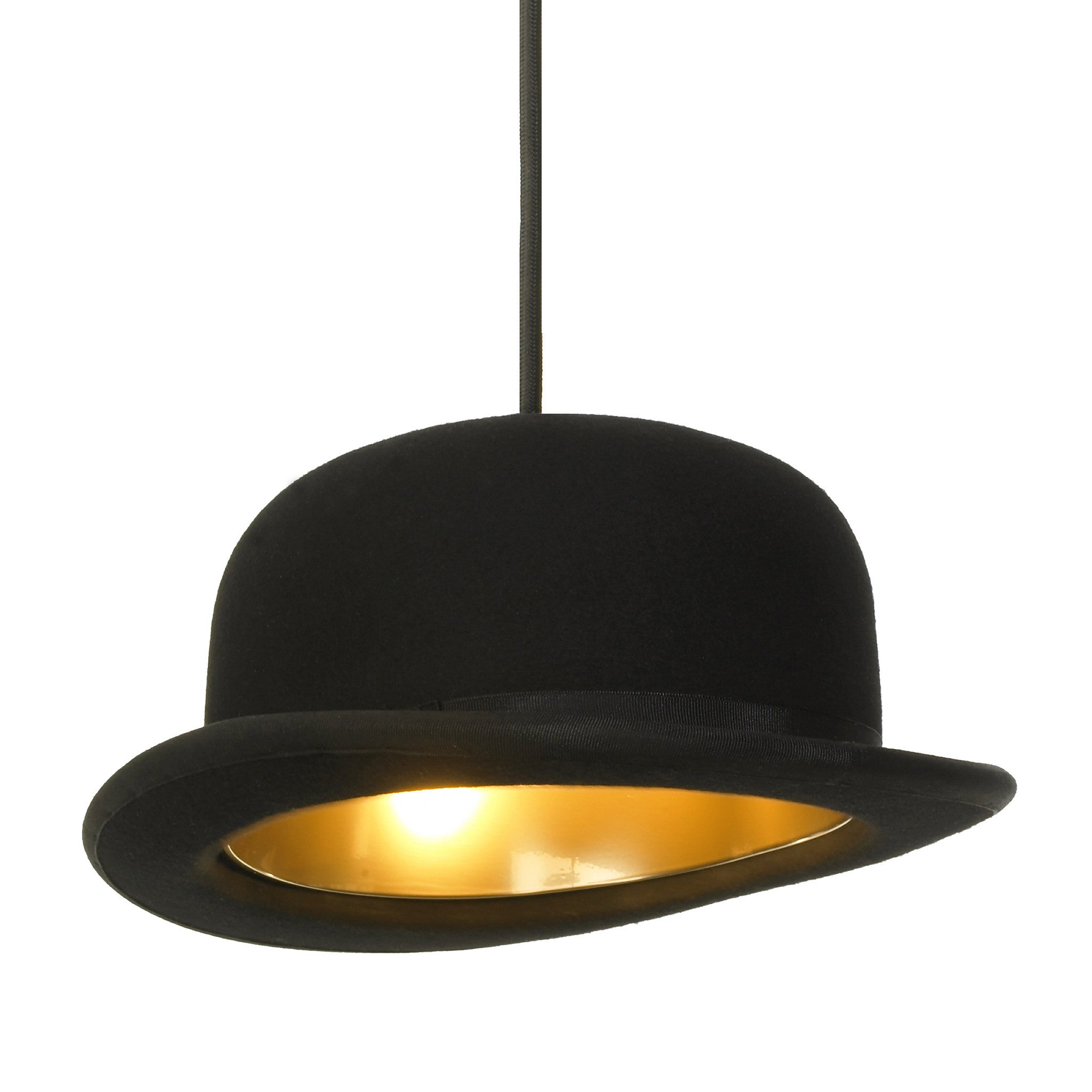 Jeeves Bowler Hat Lamp Shade by Jake 