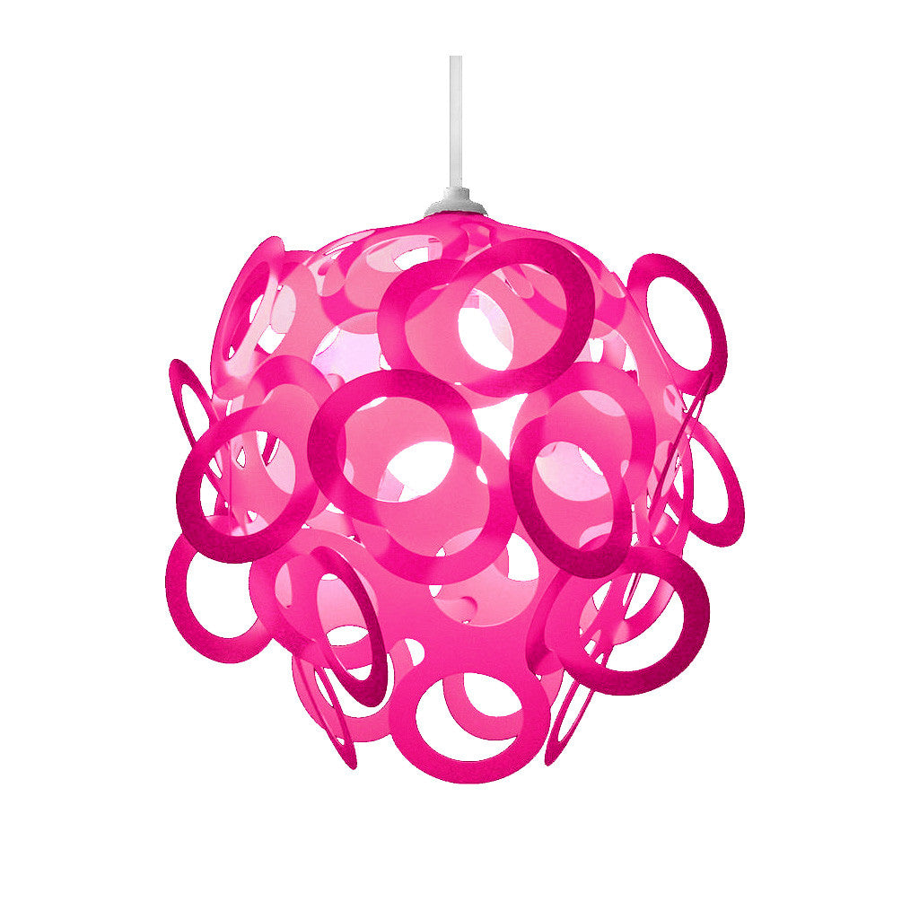 Loopy Lu Pink Lamp Shade Funky Lamp Shades