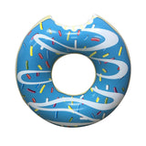 Inflatable Blue Donut Pool Floats-3