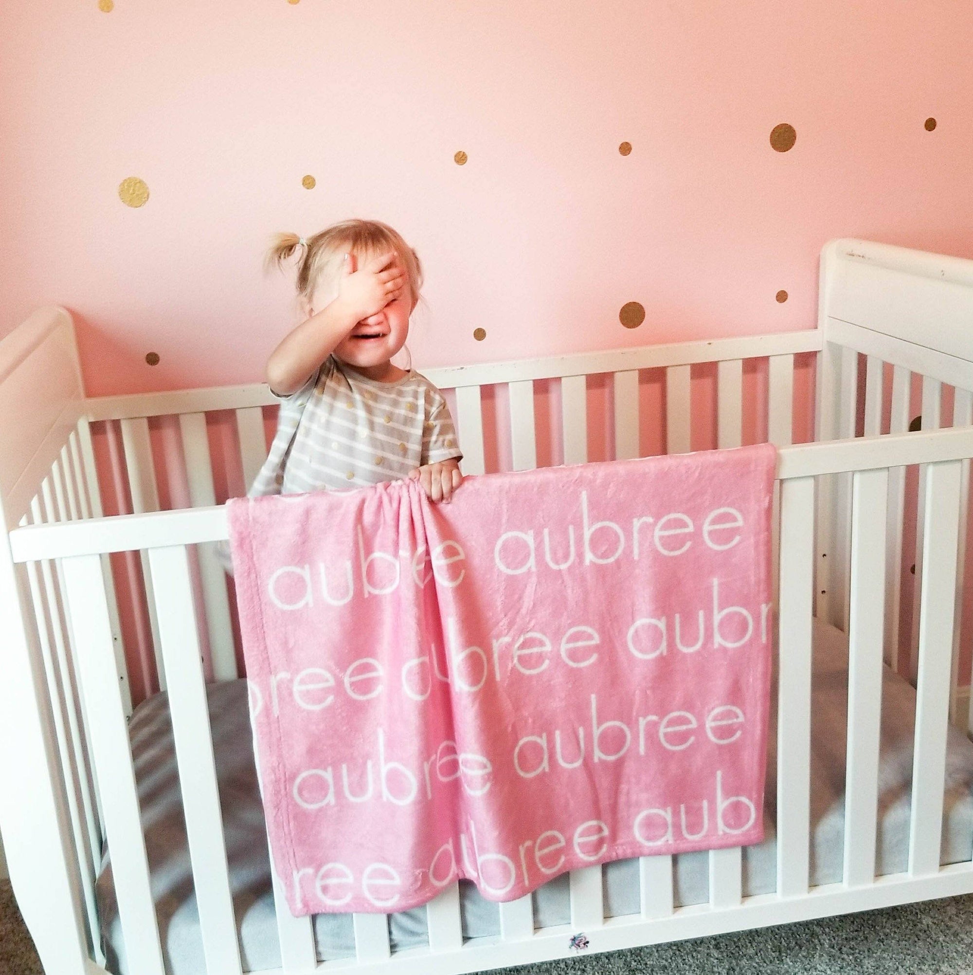 baby blankets with names on