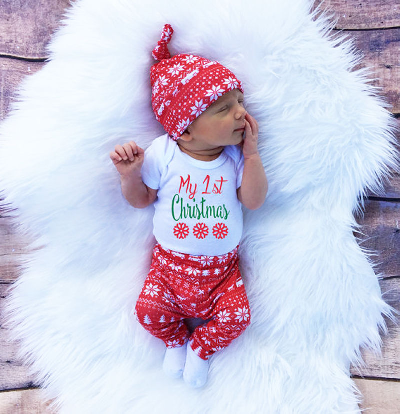 christmas baby clothes