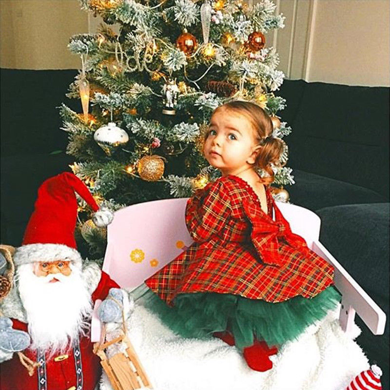 christmas baby girl dress