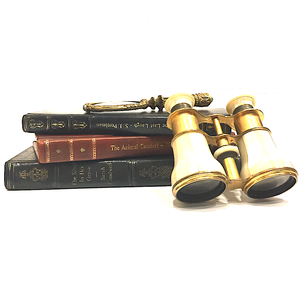 vintage opera glasses mother of pearl