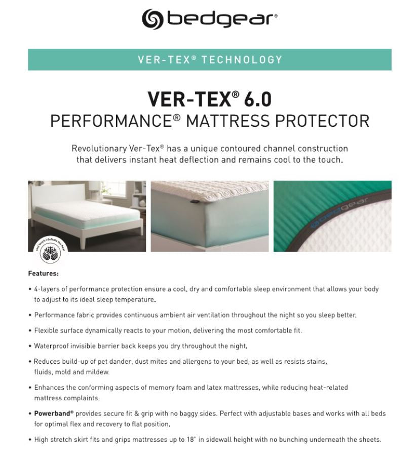 Ver-Tex Performance Mattress Protector