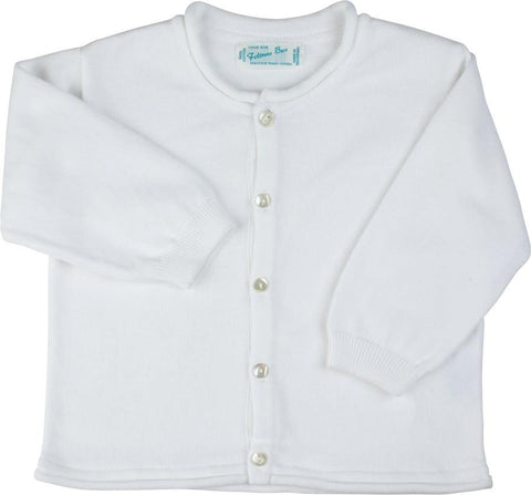 infant white sweater