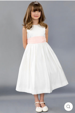 us angels sleeveless organza dress