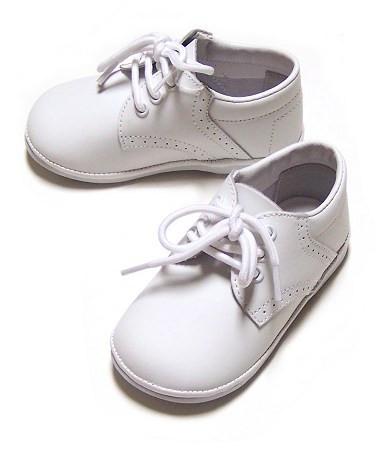 angel baby shoes white