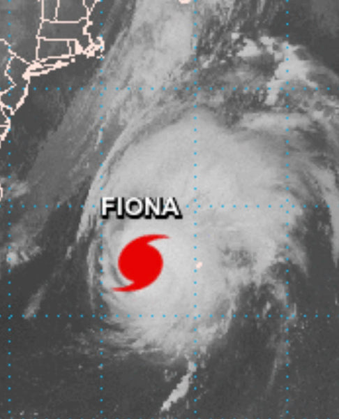 Hurricane Fiona Bermuda