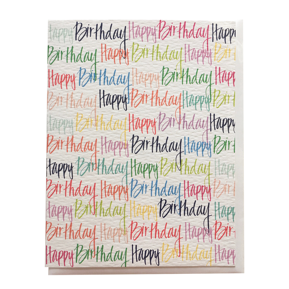 Watercolor Dots Happy Birthday Tissue Paper