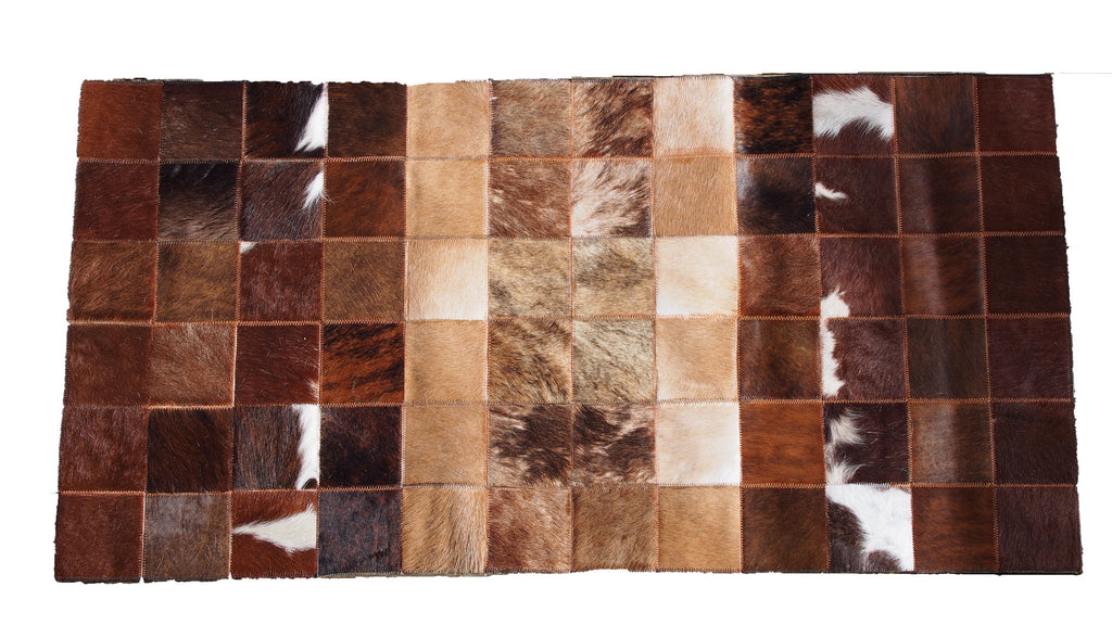 Patchwork Cowhide Rug Sarmiento Kullawa