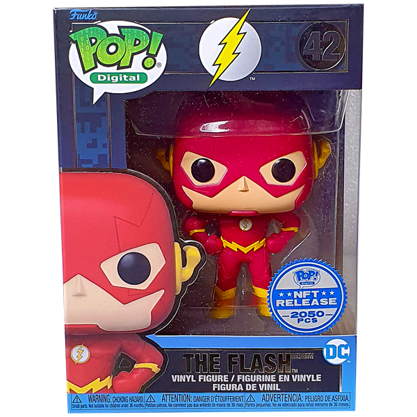  DC Universe - The Flash Rebirth NFT Exclusive Pop! Vinyl Figure