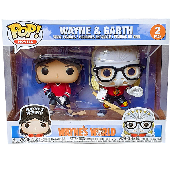 Funko created 'Wayne's World' POP! figurines of Wayne and Garth