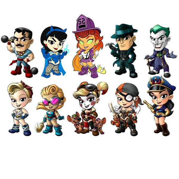 dc bombshells mini figures