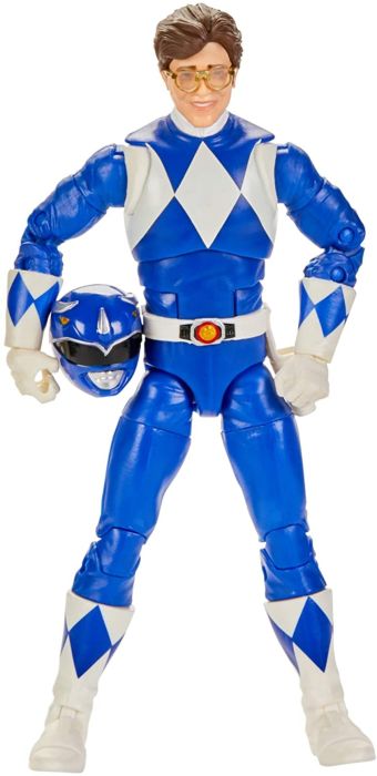 mighty morphin power rangers blue ranger lightning collection action figure